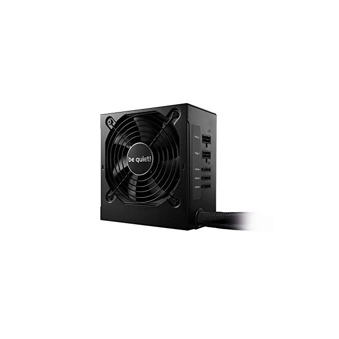 be quiet! System Power 9 ATX PC Netzteil 600W cm | BN302 schwarz mit Kabelmanagement