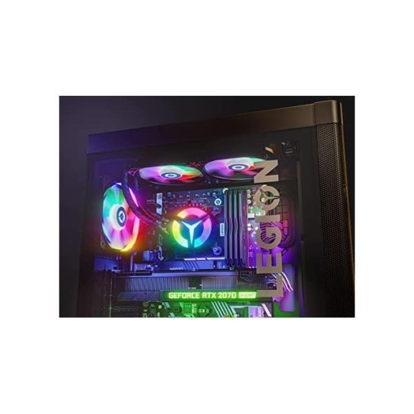 Lenovo Legion Tower 5 Gaming Desktop-PC (AMD Ryzen 7 5800, 16GB RAM, 1TB SSD, NVIDIA GeForce RTX 3070, Windows 11 Home) schwarz + Premium Care + Tastatur + Maus schwarz