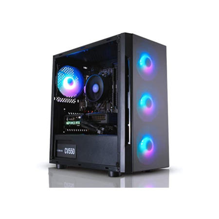 AWD-IT Gaming Desktop-PC – Prozessor Intel 10400F • NVIDIA GTX 1660 Ti • 16GB DDR4 RAM • 240GB SSD • 1TB HDD • WiFi • Windows 11