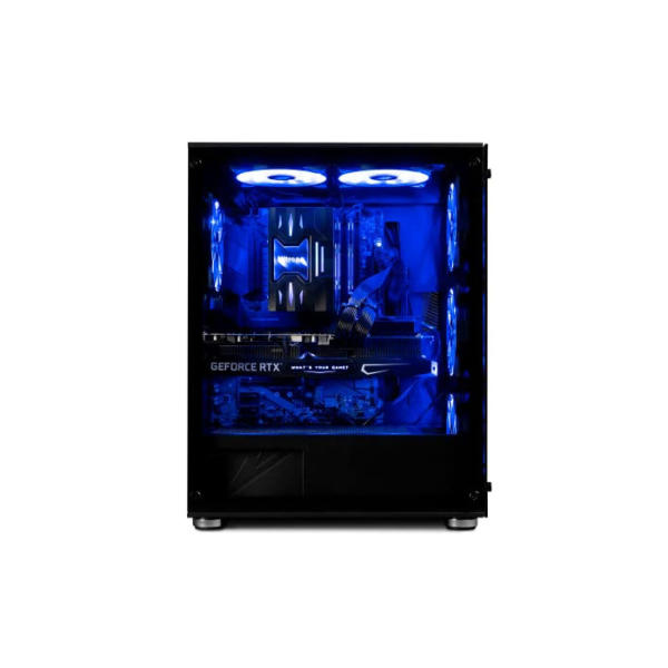 NitroPC - Gaming PC Extreme Silver (Intel Core i7 12700 12/20 4.9GHz, RTX 3060 12GB, RAM 16GB, M.2 512GB + HDD 1TB, Windows 11 Home, WiFi) Gamer PC, Desktop Computer
