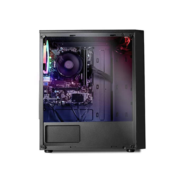VIBOX VI-33 Gaming PC - AMD Athlon Pro 300Ge Prozessor - Radeon Vega 3 Grafikkarte - 8GB RAM - 1TB HDD - Windows 11 - WiFi