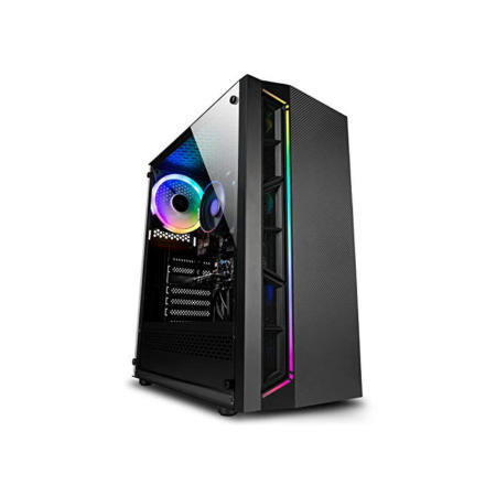 Vibox VI-56 Gaming PC - Quad Core AMD Ryzen 3200G Prozessor - Radeon Vega 8 Grafikkarte - 8GB RAM - 2TB HDD - 240GB SSD - Windows 11 - WiFi 8GB RAM / 2TB HDD / 240GB SSD Kolink K7