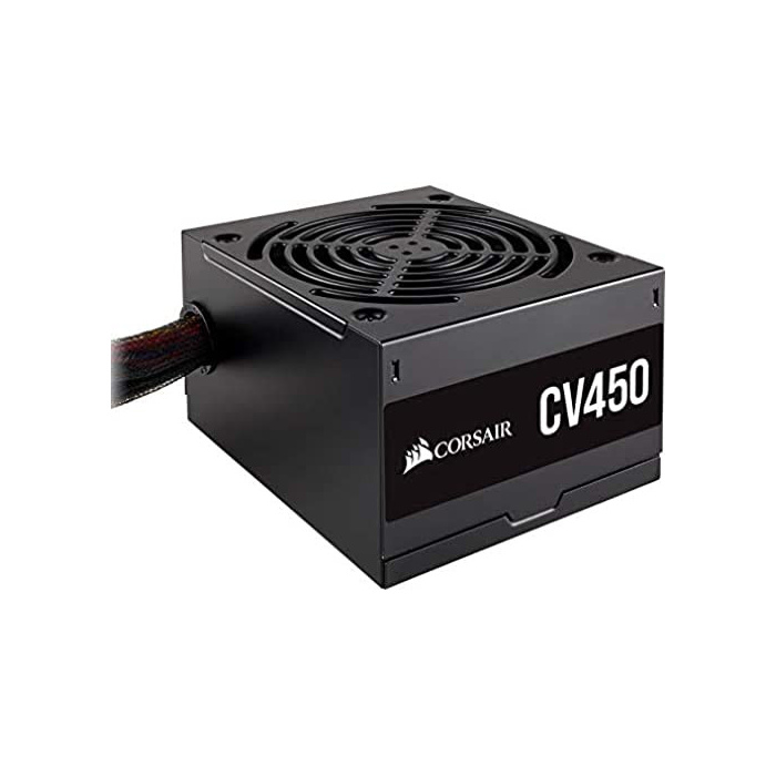 Corsair CV450, CV Series, 80 PLUS Bronze-Zertifiziert, 450 Watt Nicht-Modular Netzteil - Schwarz