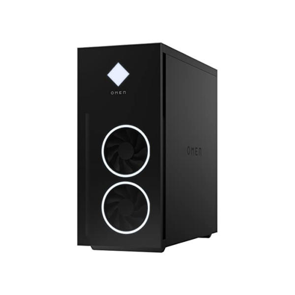 OMEN Gaming PC, Intel Core i7-12700K, 16GB DDR4 RAM, 1TB SSD + 1TB HDD, NVIDIA GeForce RTX 3070Ti, Windows 11 Home, Schwarz mit Seitenfenster
