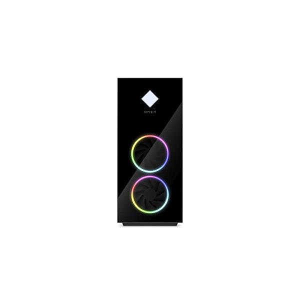 OMEN Gaming PC | AMD Ryzen 7 5800X | 32GB DDR4 RAM | 1TB SSD + 2TB HDD | NVIDIA GeForce RTX 3070Ti | Windows 11 Home | Schwarz | Seitenfenster | RGB-Lüfter | Flüssigkeitskühlung