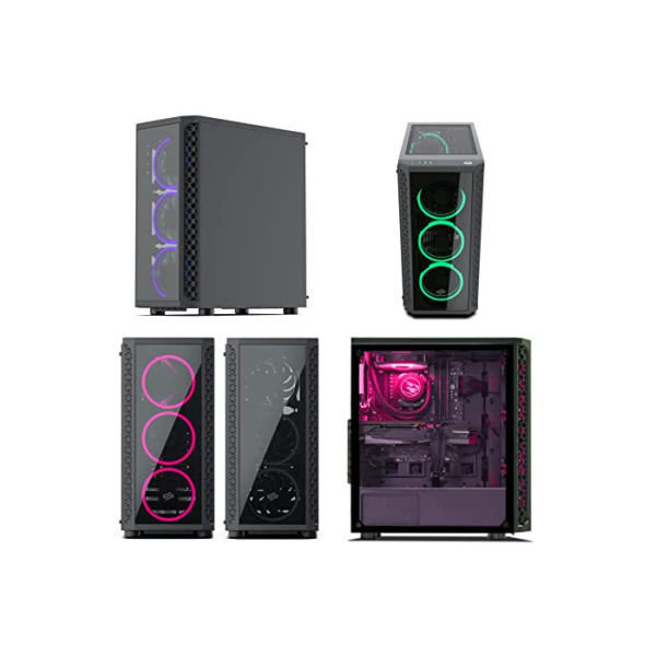 Sedatech Advanced Gaming PC • AMD Ryzen 9 5900X 12x 3.7GHz • Geforce GTX1660 Super • 64GB RAM • 2TB SSD M.2 • 3TB HDD • WLAN • Bluetooth • ohne OS • Desktop Computer