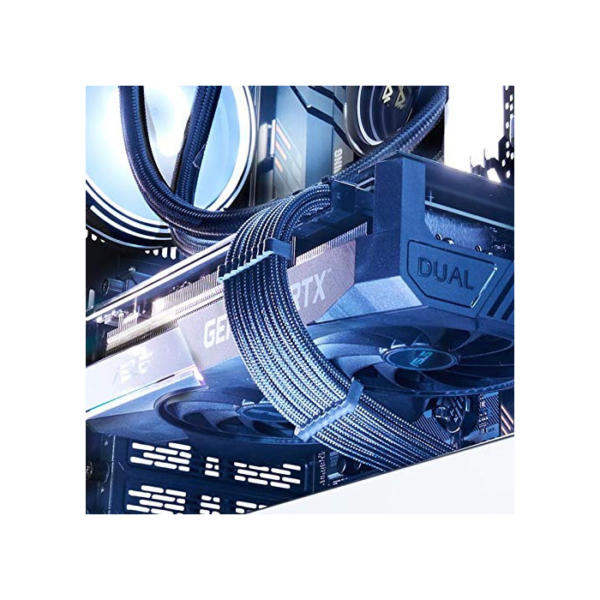 OPSYS Gallantis-i4 Weiß Gaming PC Computer mit Display und Tastatur, Maus (AMD Ryzen 5 5600, Geforce RTX 3060 Ti, 1 TB NVMe SSD, 2 TB HDD, 32 GB RAM, Bluetooth, Ohne OS)