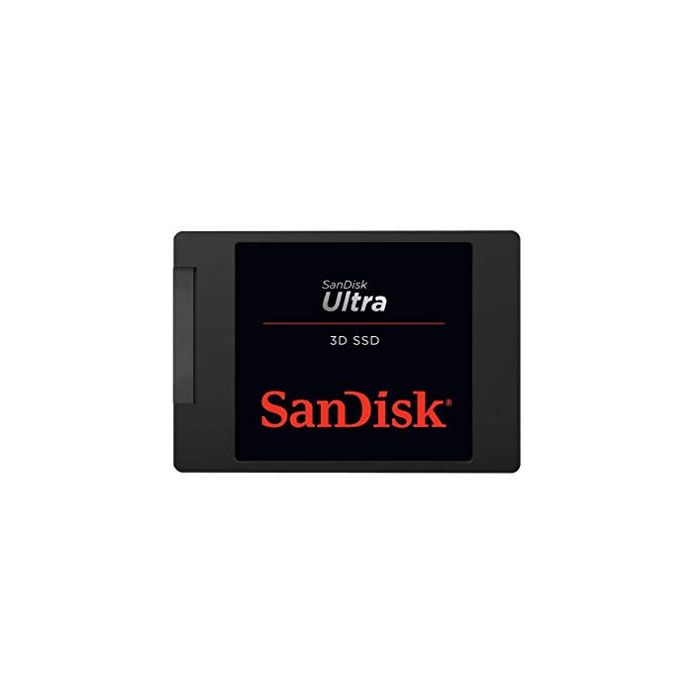 SanDisk Ultra 3D SSD 500GB (geeignet für lesen mit bis zu 560 MB/Sek., schreiben mit bis zu 530 MB/Sek.), Schwarz