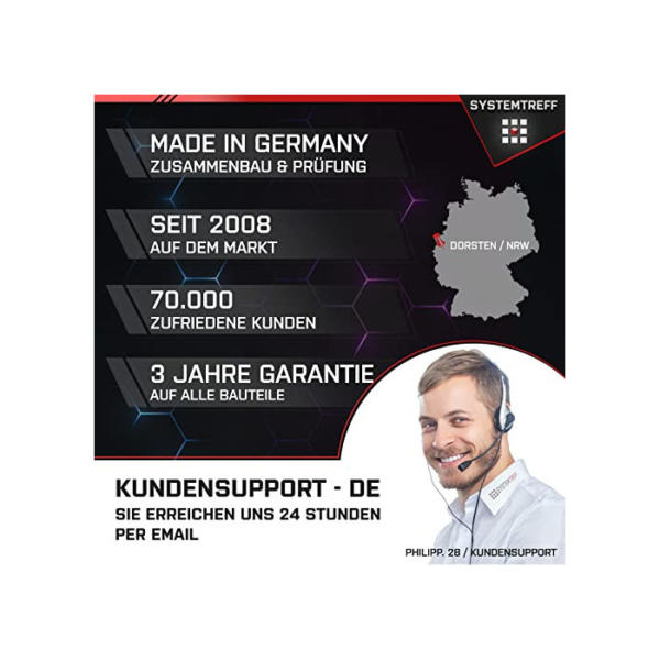 SYSTEMTREFF High-End Gaming PC Intel Core i9-11900K 8x5.3GHz | Nvidia GeForce RTX 4090 24GB DX12 | 1TB M.2 NVMe + 2TB HDD | 32GB DDR4 RAM | WLAN Desktop Computer Rechner für Gamer, Zocker & Streamer