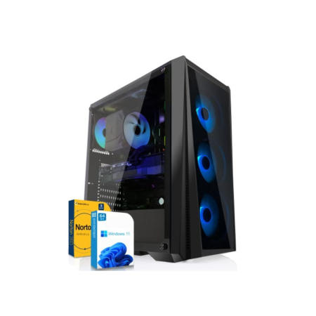 SYSTEMTREFF High-End Gaming PC Intel Core i7-11700K 8x5GHz | Nvidia GeForce RTX 3080 10GB DX12 | 1TB M.2 NVMe + 2TB HDD | 32GB DDR4 RAM | WLAN Desktop Computer Rechner für Gamer, Zocker & Streamer