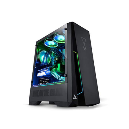 OPSYS Agilian Lite-i5 RGB Gaming PC Computer (AMD Ryzen 5-5500, Radeon RX 6600, 480 GB NVMe SSD, 1 TB HDD, 16 GB RAM, Windows 11)