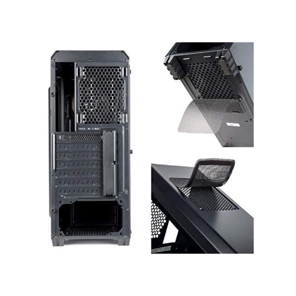 RG Digital PC Desktop Gaming Myka Cristal Zafir Komplett Intel i5 11400 4,4 GHz, Nvidia Ge Force Gtx 1650 4GB Ddr5, Ram 16GB Ddr4, Ssd M.2 256GB + Hdd 1Tb Wifi - Windows 11 Pro