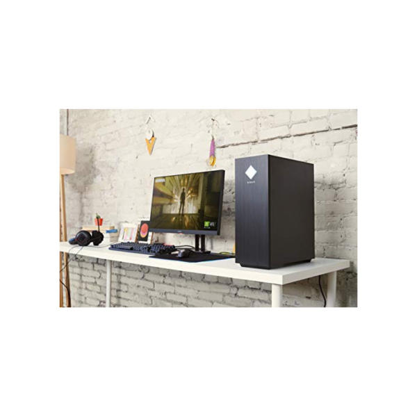 OMEN GT12-1200ng Gaming Desktop (AMD Ryzen 7 5800X, 16GB DDR4 RAM, 512GB SSD + 1TB HDD, NVIDIA GeForce RTX 3070, FreeDOS) Schwarz mit Seitenfenster