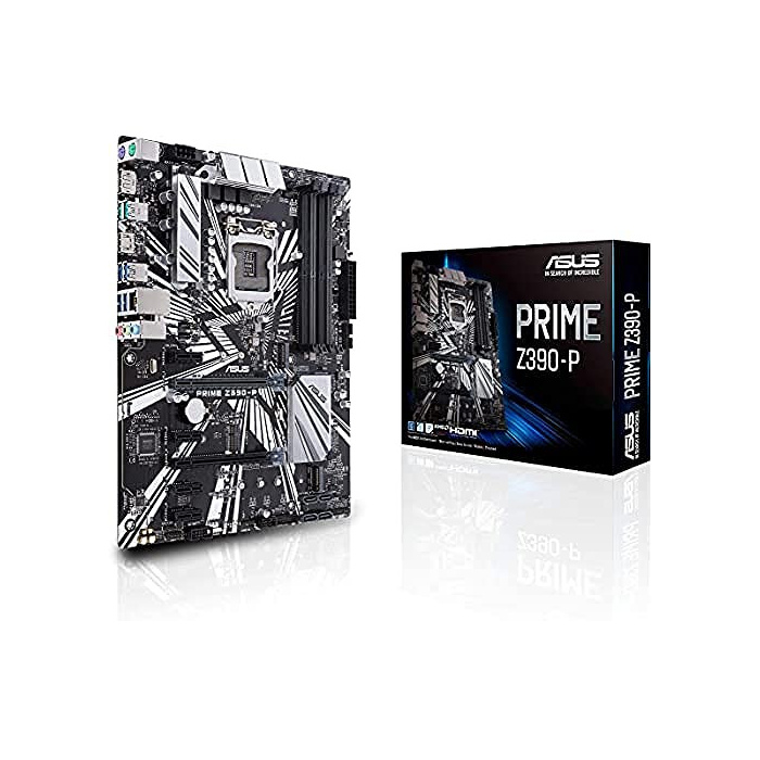ASUS Prime Z390-P Gaming Mainboard Sockel 1151 (ATX, Intel Z390, 4x DDR4-Speicher, USB 3.1, M.2 Schnittstelle)