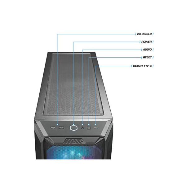 kiebel Gaming PC Lightning 13 Intel Core i7-13700KF, 32GB RAM, NVIDIA RTX 4070 Ti, 2TB SSD, 4TB HDD, Windows 11 [186736]
