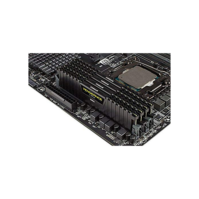 Corsair Vengeance LPX 32GB (4x8GB) DDR4 3200MHz C16 XMP 2.0 High Performance Desktop Arbeitsspeicher Kit, Schwarz