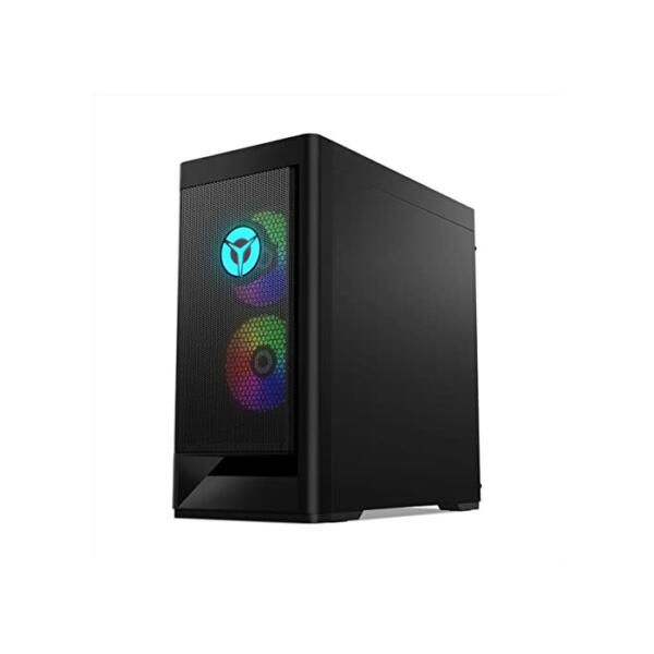 Lenovo Legion T5 Gen 7 Gaming Desktop-PC, Intel Core i7-12700F, RAM 16 GB, NVIDIA GeForce RTX 3060 Ti-8GB, ohne Betriebssystem, Schwarz, 1 TB HDD, 512 GB SSD
