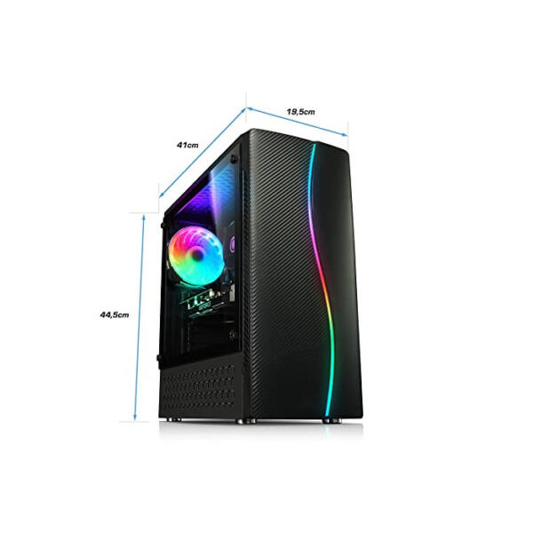 kiebel Gaming PC Cobra IV AMD Ryzen 5 5500, 32GB RAM, NVIDIA RTX 3060Ti, 1TB SSD, 2TB HDD, Windows 11 [185379]