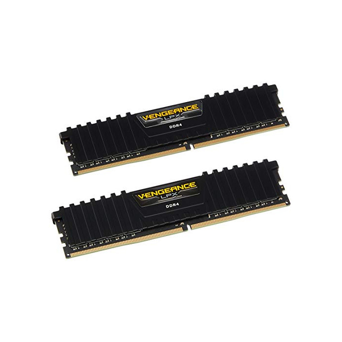 Corsair Vengeance LPX 8GB (2x4GB) DDR4 2400MHz C14 XMP 2,0 High Performance Desktop Arbeitsspeicher Kit, Schwarz