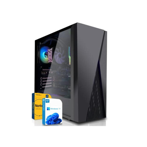 SYSTEMTREFF Gaming PC AMD Ryzen 7 7700X 8x5.4GHz | AMD Radeon RX 6750 XT DX12 | 1TB M.2 NVMe + 2TB HDD | 32GB DDR5 RAM | WLAN Desktop Computer Rechner für Gamer, Zocker & Streamer