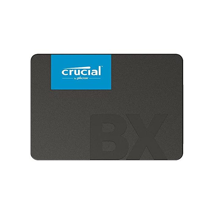 Crucial CT480BX500SSD1Z BX500 480GB Internes SSD (3D NAND, SATA, 2,5-Zoll) Schwarz