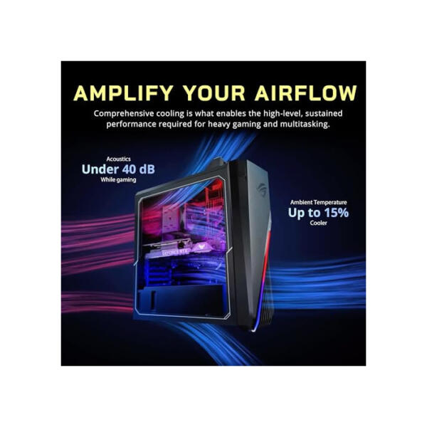 ASUS 2022 ROG Gaming Desktop, Intel Core i7-12700F Prozessor, 64GB DDR4 RAM, 4TB PCIe SSD + 4TB HDD, NVIDIA GeForce RTX 3060 12G DDR6, Win 11 Pro, schwarz, 32GB Snowbell USB Karte 64GB RAM | 4TB PCIe SSD + 4TB HDD