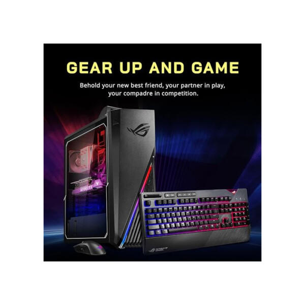 ASUS 2022 ROG Gaming Desktop, Intel Core i7-12700F Prozessor, 64GB DDR4 RAM, 4TB PCIe SSD + 4TB HDD, NVIDIA GeForce RTX 3060 12G DDR6, Win 11 Pro, schwarz, 32GB Snowbell USB Karte 64GB RAM | 4TB PCIe SSD + 4TB HDD