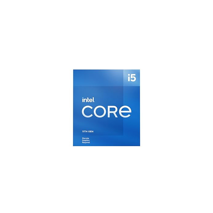 Intel Core i5-11400F 11. Generation Desktop Prozessor (Basistakt: 2.6GHz Tuboboost: 4.4GHz, 6 Kerne, LGA1200) BX8070811400F