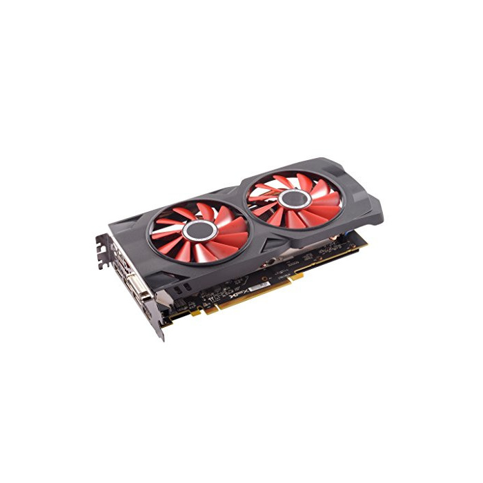 XFX RX-570P8DFD6 Grafikkarte GDDR5, 1775MHz, 256bit, 227GB/s, 8GB schwarz