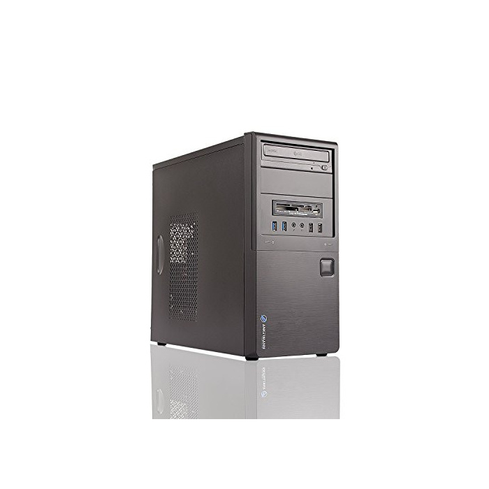 Ankermann Work Home Büro PC Intel CPU 2X 2.90 Ghz dual Core HD Graphic 8GB RAM SSD 512GB 500GB HDD Win 10 PRO Leise