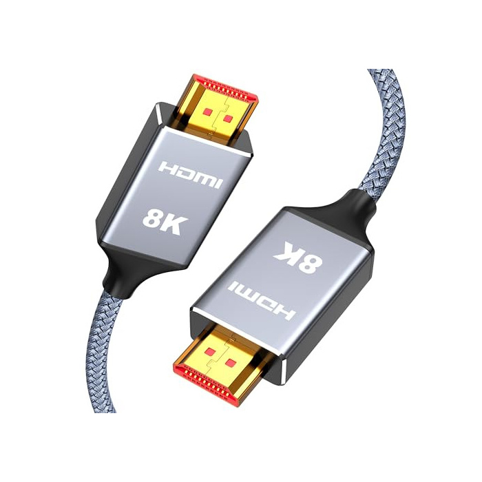 UNSERE EMPFEHLUNG – Hdmi Kabel 2Meter 4K@60Hz, Snowkids Highspeed Ethernet