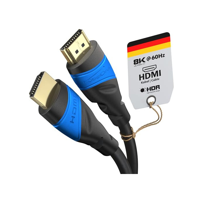 KabelDirekt – 4K HDMI-Kabel (4K@120Hz & 4K@60Hz)