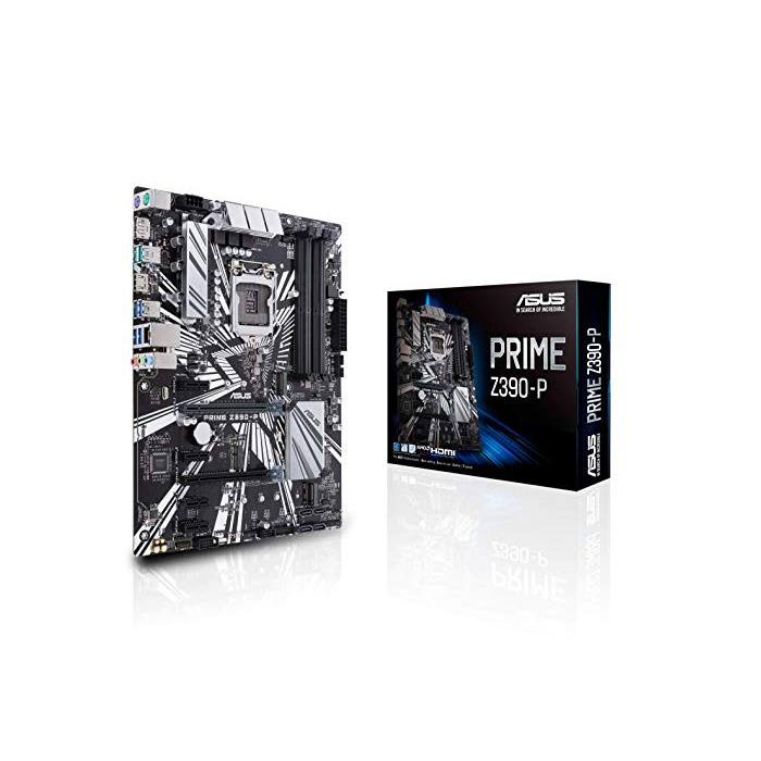 ASUS Computer Prime Z390-P Gaming Mainboard Sockel 1151 (ATX, Intel Z390, 4x DDR4-Speicher, USB 3.1, M.2 Schnittstelle)