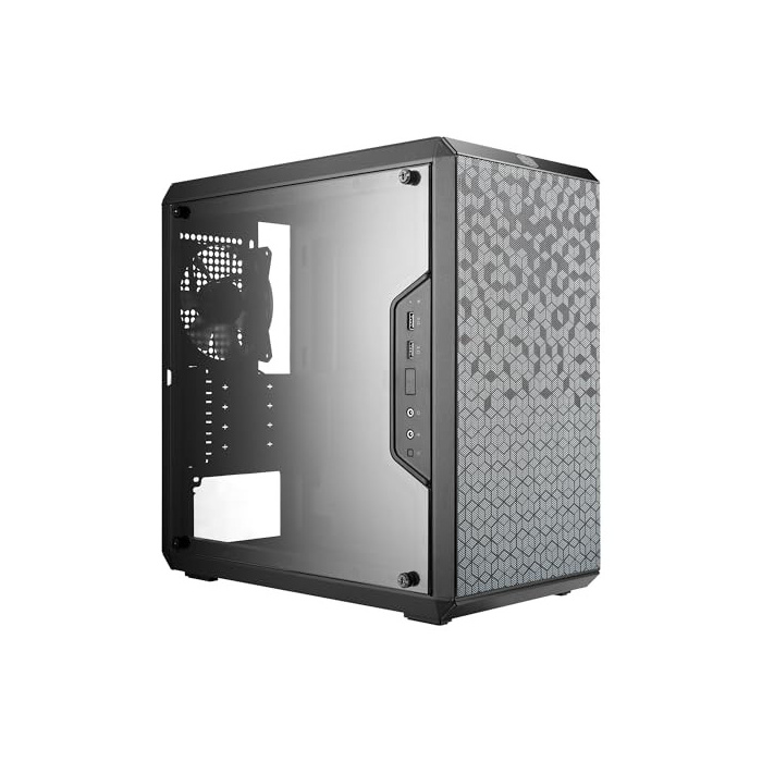 Cooler Master MasterBox Q300L PC Gehäuse 'Micro-ATX, Mini-ITX, USB 3.0, Seitenfenster' MCB-Q300L-KANN-S00