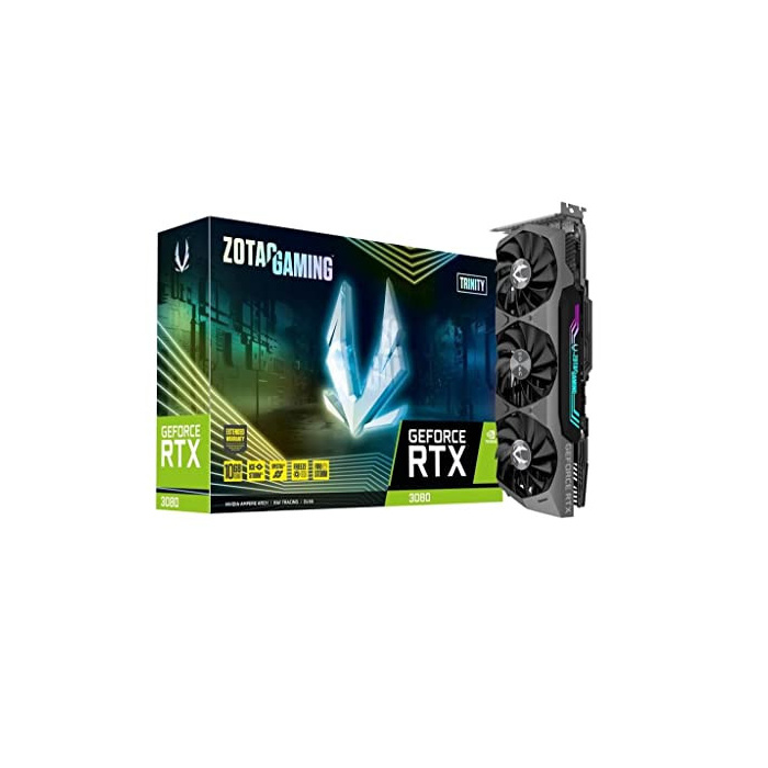 ZOTAC Gaming GEFORCE RTX 3080 Trinity OC LHR grau
